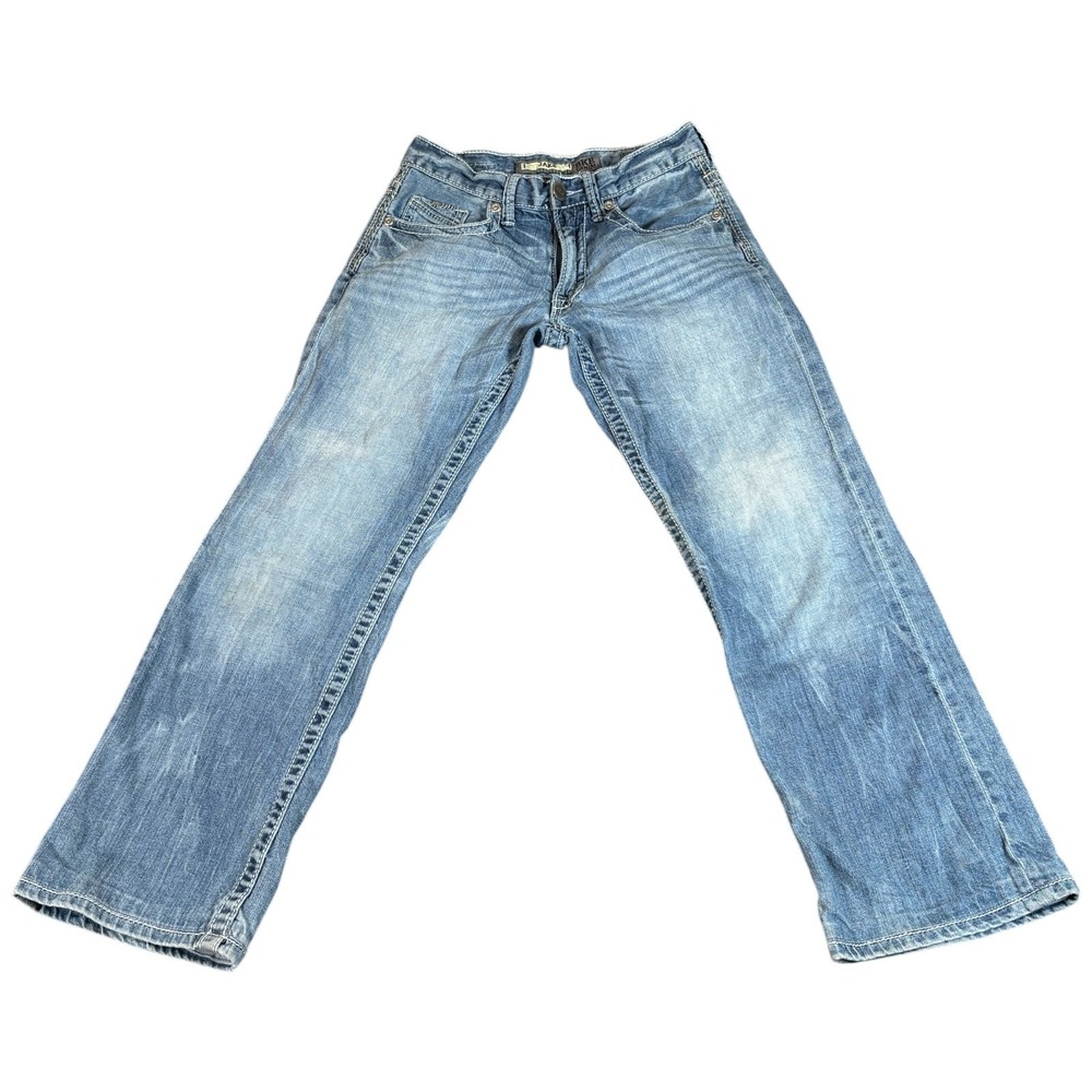 Buckle BKE Jake Jeans Womens 27 Blue Denim‎ Stretch Regular Fit Straight Leg